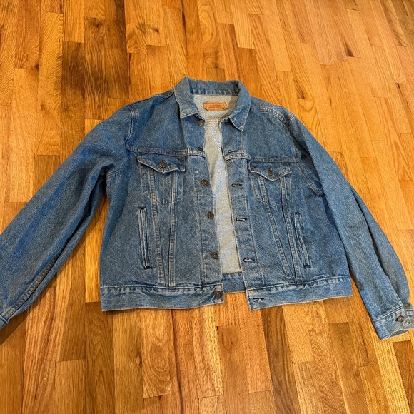 Vintage Levis Denim Jacket Mens XL Blue Trucker 70506 0214 Made USA 90s Jean. - Picture 1 of 10